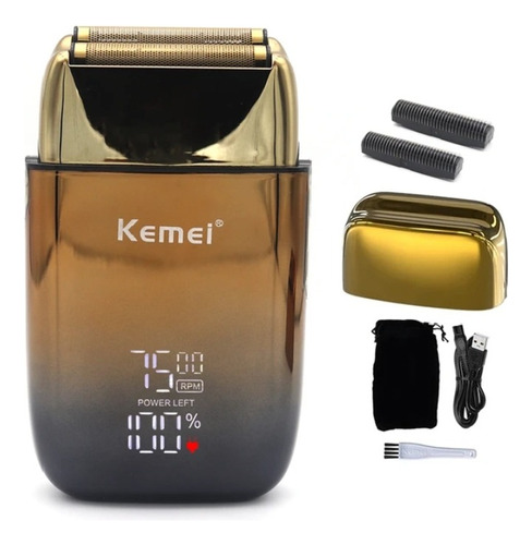 Shaver Kemei Km-tx10 Inalámbrica Profesional