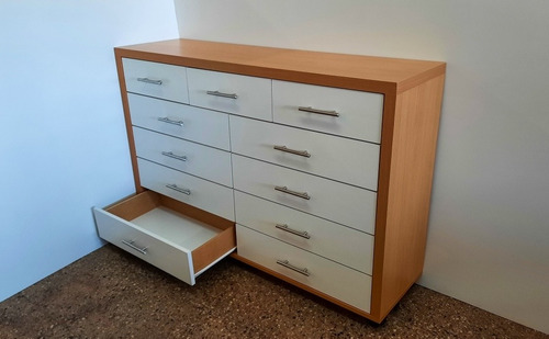 Imagen 9 de 9 de Diseños Fdg. Cómoda Cajonera Dormitorio 11 Cajones!!!