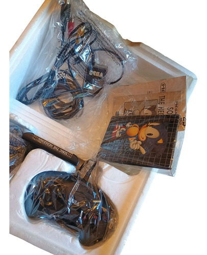 Consola Original Sega Mega Drive Tectoy Hdg Model 2 Completa Negro