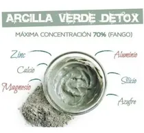 Comprar Mascara Facial-corporal Fango Verde Arcilla Volcánica 100 Gr