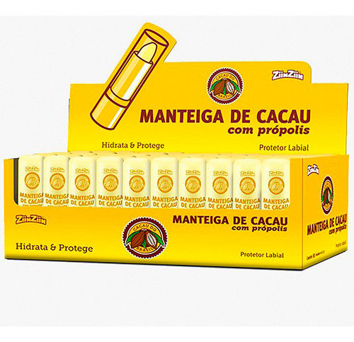 Hidratante Labial Protetor Frio Para Boca Ziinziin 50 Unidad