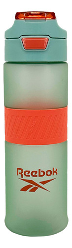 Botella Deportiva Reebok Antideslizante Boton Push 850ml New Color Agua