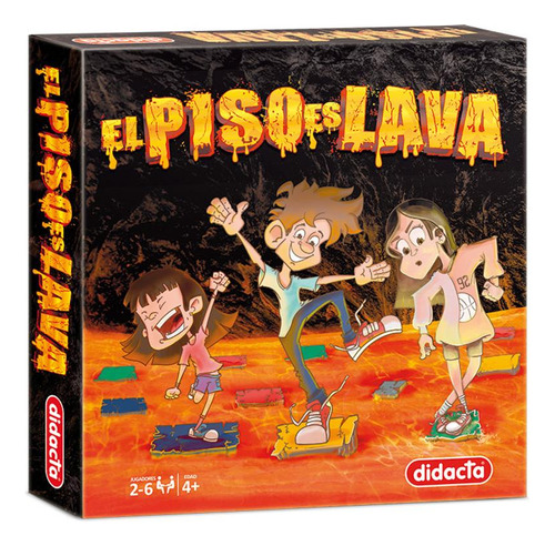 Juego De Mesa Didacta El Piso Es Lava