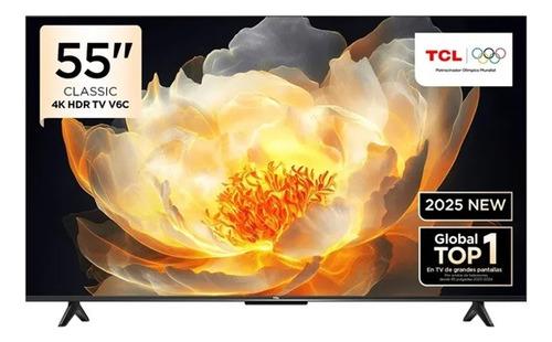 Televisión Smart Tv Tcl 55 Pulgadas 4k-uhd Google 55p635