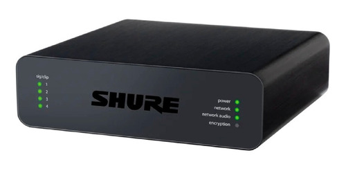 Interface De Red De Audio Shure Ani4in-block Dante