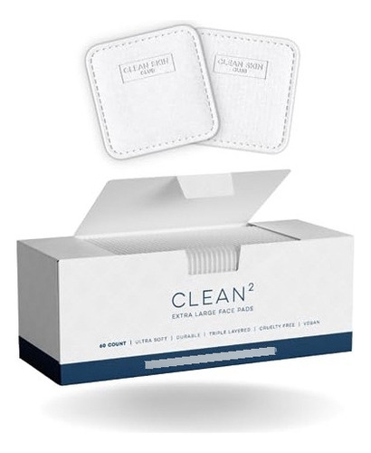 Toalla Facial Clean Skin Club Clean² Pads 2.0 [bordes Nuevos