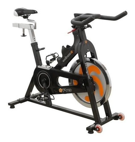 Bicicleta Spinning Wellness Pro-roda De Inercia 19kg