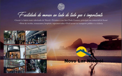Imagem 3 de 15 de Lançamento Na Quadra Da Praia De Icaraí Cobertura 3 Quartos Vaga Play Clube - 415