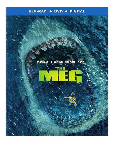 Blu Ray The Meg Original Dvd 
