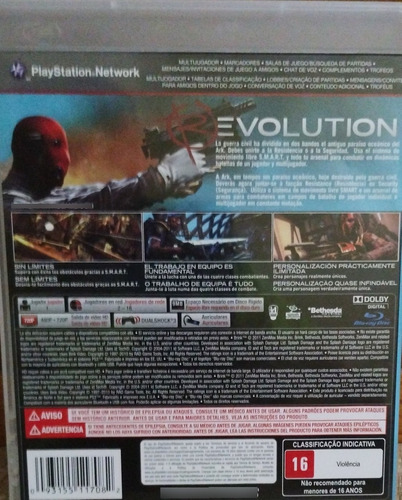 Videojuego Brink Para Ps3 (Usado)