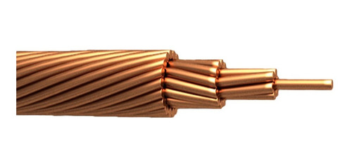 Imagen 2 de 6 de Cable De Cobre Semiduro Desnudo Cdc-14 Condumex