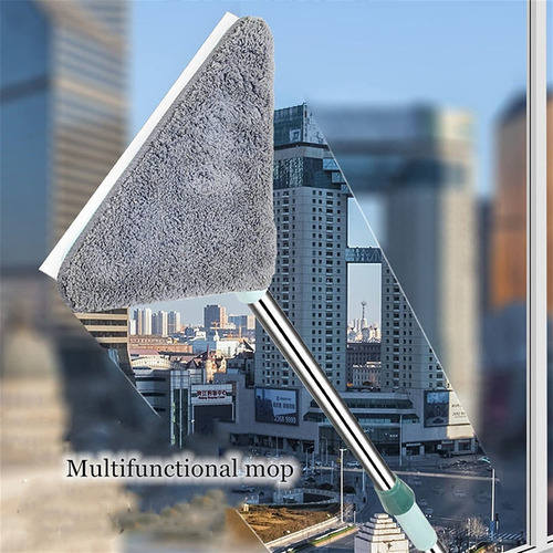 Fregona De Limpieza De Techo Y Cristal De 25 Cm, Mopa Para E