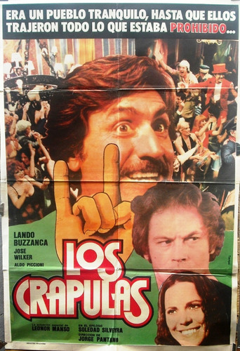 Afiche Original De La Película Los Crápulas Lando Buzzanca