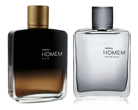 Deo Parfum Natura Homem Dom + Homem Madeiras 100ml + Brinde! | Parcelamento  sem juros