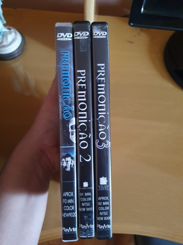 Trilogia Premonição 1, 2, 3 Filmes Originais