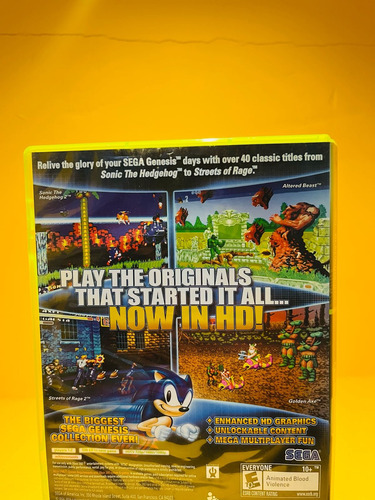 Sonic Ultimate Genesis Collection Midia Fisica Do Xbox 360 (Recondicionado)