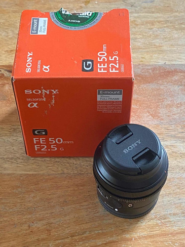 Sony Lente Prime 50mm F/2.5 G