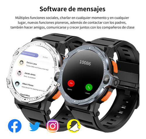 Ssb Smartwatch Hombre Gps Navigation 4g Reloj Inteligente