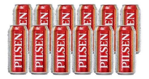 Cerveza Pilsen Lata 473 Cc X12