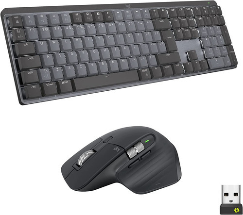 Teclado Y Mouse Logitech Mx Mechanical + Mx Master 3s Soi