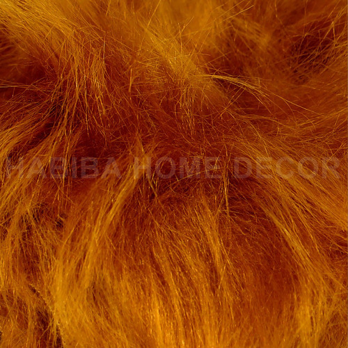 Manta Pelego Premium para cabello suave, tamaño Tumblr, 100 x 50 cm, color caramelo