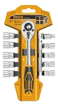 Comprar Juego Dados Ingco 12 Piezas 10 Dados Tubo Llave Crique 1\u002F4 