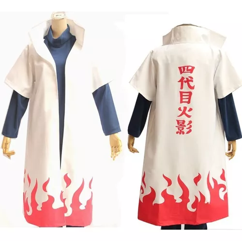 Anime Yondaime Uniforme para Festa de Halloween, Hokage, Namikaze