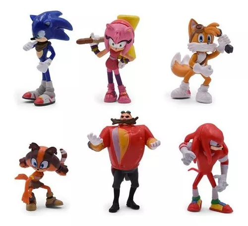 12 Bonecos De Ação Do Sonic Boom Rare Eggman Shadow