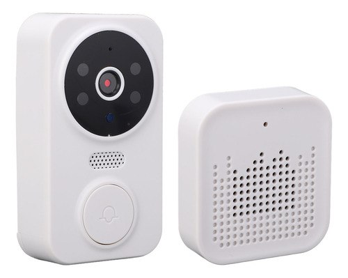 Timbre Inalámbrico De Seguridad Con Videoportero Hd De 480p,