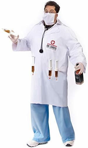 Disfraz Hombre - Fun World Plus Size Dr. Shots Men's Costume