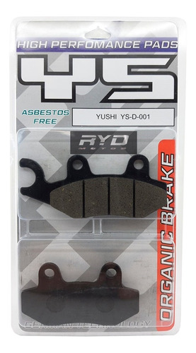 Pastillas Freno Yamaha Xtz 125 Ft3063 Ys Ryd