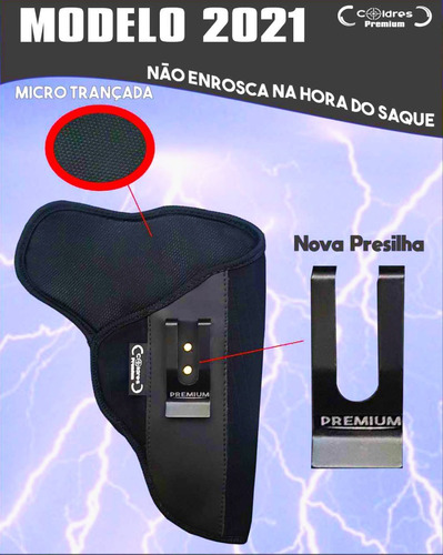 Imagem 2 de 8 de Coldre Taurus G2c Velado, Paisana, Dissimulado