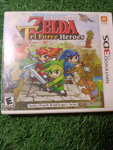 Juego Original Nintendo 3ds The Legend Of Zelda Tri Force 