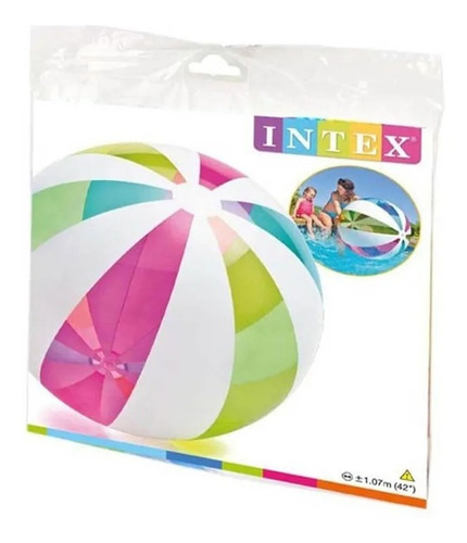 Imagen 2 de 3 de Pelota Gigante Inflable Para Pileta/playa Intex #59066