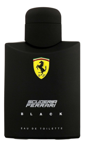 Perfume Ferrari Scuderia Black Original 125ml Caballero 