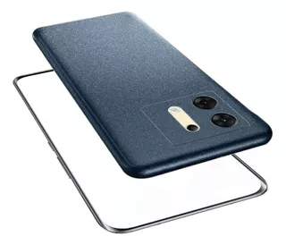 Funda Para Infinix Zero 30 5g Escarcha Tener Vidrio Membrana