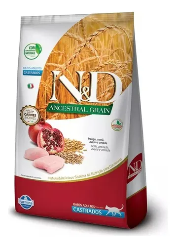 N&d Ancestral Fel Frango Adt Cast 1.5kg