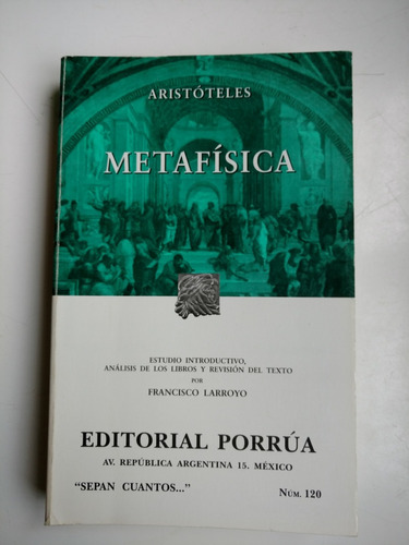 Metafísica, Aristóteles