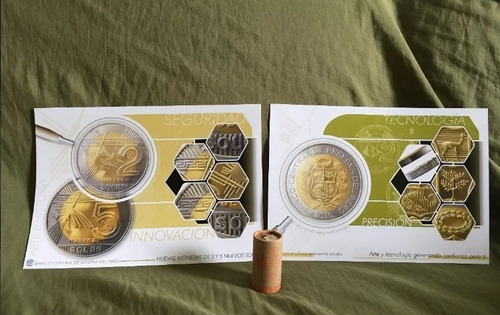 1ra. Moneda D 5 Soles Lineas Nazca Coleccion Completa 2010