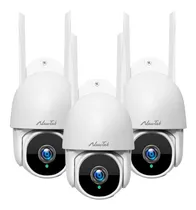 Comprar Kit 3 Cámara Ip Exterior Domo Wifi Full Hd 2mp Audio Infrar 