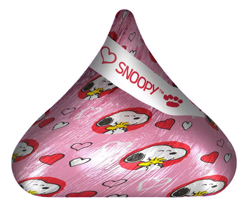 Chocolate Kisses Snoopy 41g Hershey's San Valentín Grande