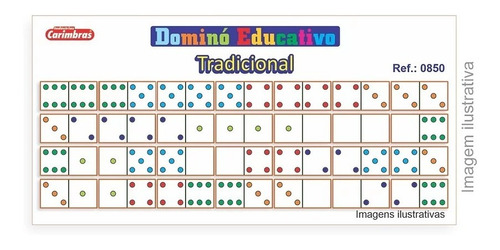 Imagem 2 de 3 de Dominó Tradicional