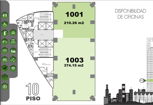 Oficina En Renta En Lomas Altas Torre Quadrata (m2o2439)
