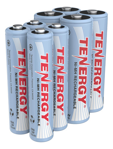 Tenergy Combo De Batera Recargable Nimh De Alto Drenaje, 4 P