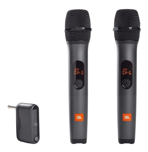 Microfones Jbl Micbr2 Sem Fio Cardioide Cor Preto