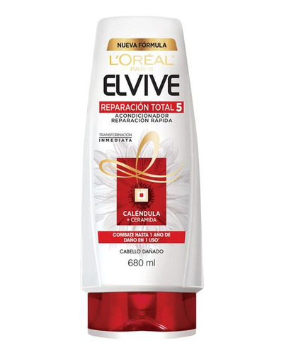 Acondicionador Reparacion Total 5 680ml Elvive