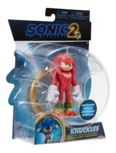 Figura Sonic The Hedgehog La Película 2 Knuckles 