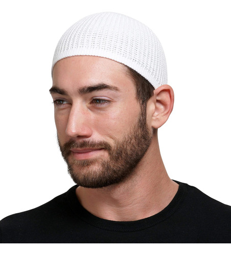 Candid Skull Cap Kufi Beanies Para Hombres Y Mujeres - 100% 