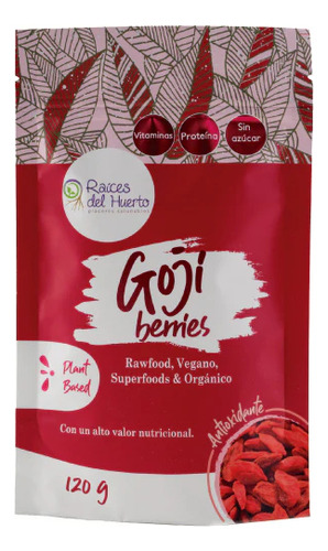 Goji Berries Raices Del Huerto 120 Gramos