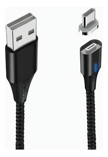 Cable West Magnético con entrada USB salida USB Tipo-C